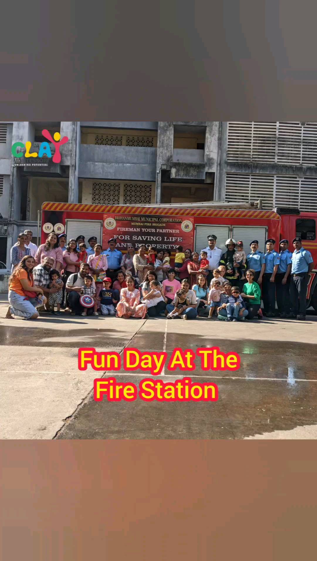 Fun day at the fire station ❤️ 
A big salute to our brave fire fighters 👏🙋

#mumbaifirebrigade #brihanmumbaimunicipalcorporation #firefighter #montessori #fieldtrip #funday #matunga#dadar#parel#sion#sewree #toddlers #momblogger #indianmombloggers #toddlerlife #earlychildhoodeducation #LearningMadeFun #schooltrip #educationaltrip #mumbai#bmc #montessoritoddler #toddlersofinstagram #trendingreels #instagood #instamumbai
