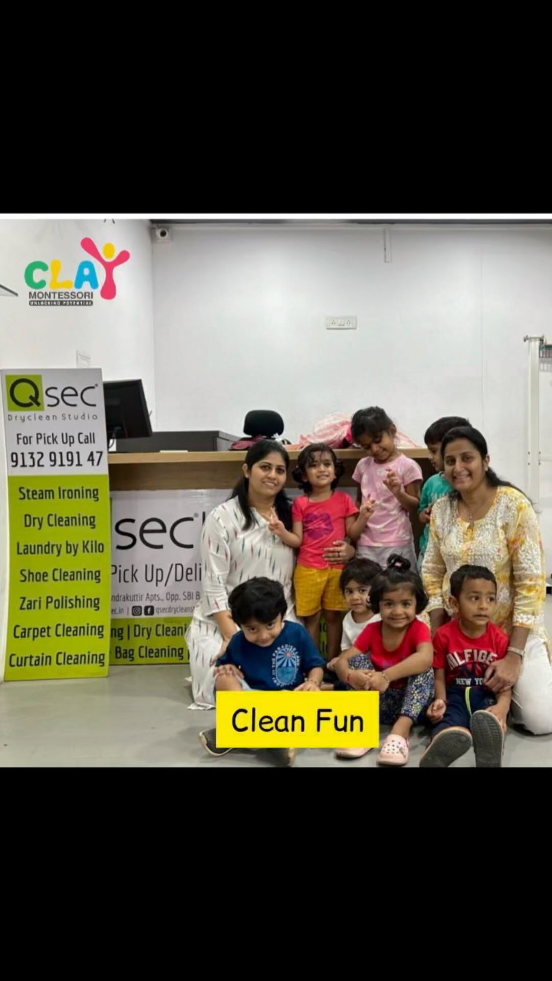 Exploring Community Helpers! 👕 Today, the children of Clay Montessori delved into the world of laundry services @qsecdrycleanstudio. From sorting to spinning, they witnessed the magic behind clean clothes firsthand. 🧺✨ #CommunityHelpers #LearningThroughExperience #ClayMontessori #montessori #drycleaners #laundry #washingclothes #preschool #fieldtrip #mumbai #matunga #wadala #sion #dadar #parel #earlychildhoodeducation