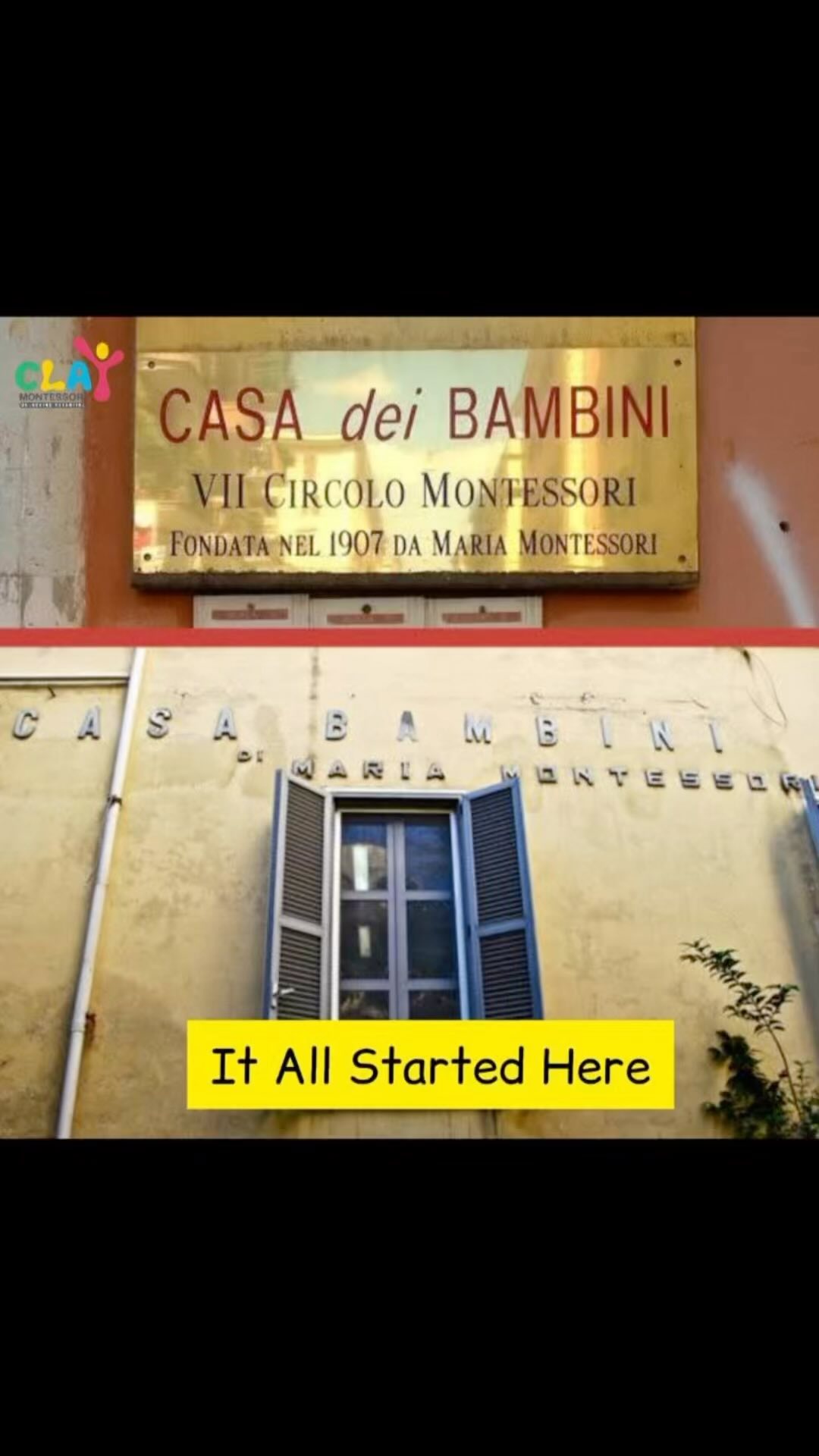 🌿 Join us at Clay Montessori as we celebrate the roots of Montessori education! Step into the enchanting world where Maria Montessori’s journey began – Casa dei Bambini. 🏫✨

Let your child embark on a learning adventure inspired by independence, curiosity, and hands-on exploration. Together, let’s nurture their unique potential! #claymontessori #montessori #montessorieducation #mariamontessori #montessoriinmumbai #mumbai #preschool #matunga #dadar #sion #wadala
