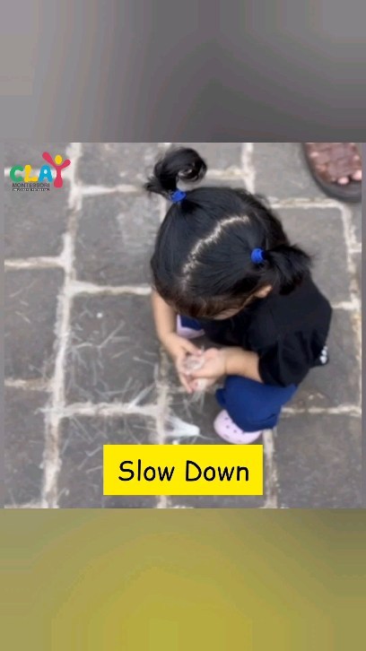 Slowing down is crucial for a child's well-being as constant hurry can lead to anxiety. Montessori environments support this by allowing children to learn at their own pace, fostering a sense of accomplishment. Through individualized activities,Clay Montessori Preschool promotes a healthier approach to learning, reducing stress and nurturing a child's confidence and resilience.
#slowdown #claymontessori #montessori #mumbai #montessorilearning #Preschools #anxious #Matunga #Wadala #sion #dadar #toddlers #momsofmumbai #moms #dads