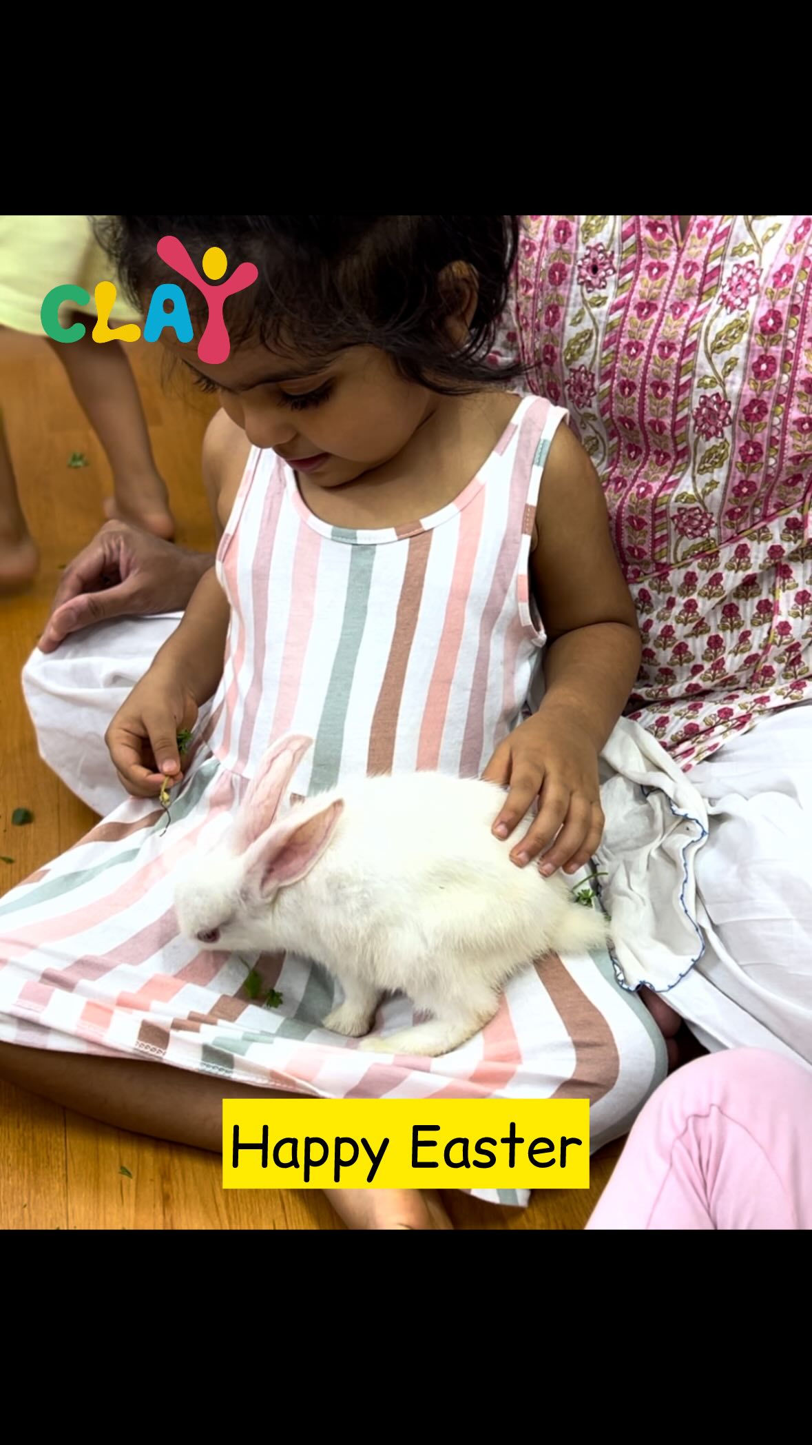 Hoppin’ into Easter joy at Clay Montessori! From crafting bunny cups and hunting eggs to making yummy mazipans and cuddling real bunnies — it was a day full of fun, laughter, and festive cheer!
Wishing everyone a Happy Easter from all of us at Clay Montessori!  #claymontessori #montessori #montessoripreschool #easter #easterbunny🐰 #easteregg #easterbasket #easter2025 #eastermazipan #mumbai #matunga #dadar #wadala #sion #parel #sewree #marzipan [easter celebration at preschool, Easter 2025, Easter eggs, reals rabbits in classroom, rabbits, Easter bunnies, Easter marzipan]