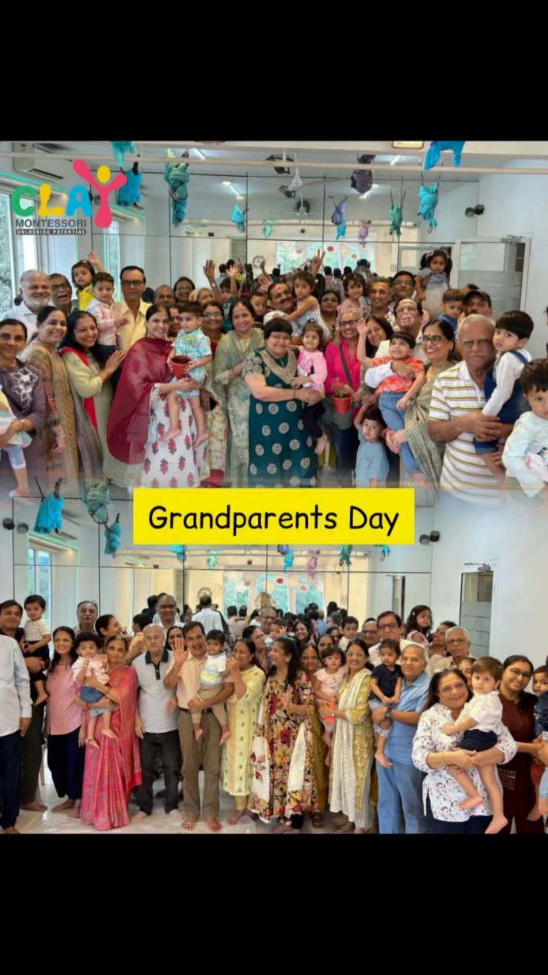Grandparents Day celebrations at Clay Montessori ❤️😇 #claymontessori #montessoripreschool #mumbai #preschool #grandparents #grandparentsday #matunga #wadala #sion #parel #sewree [grandparentsday ,preschool, grandparents]