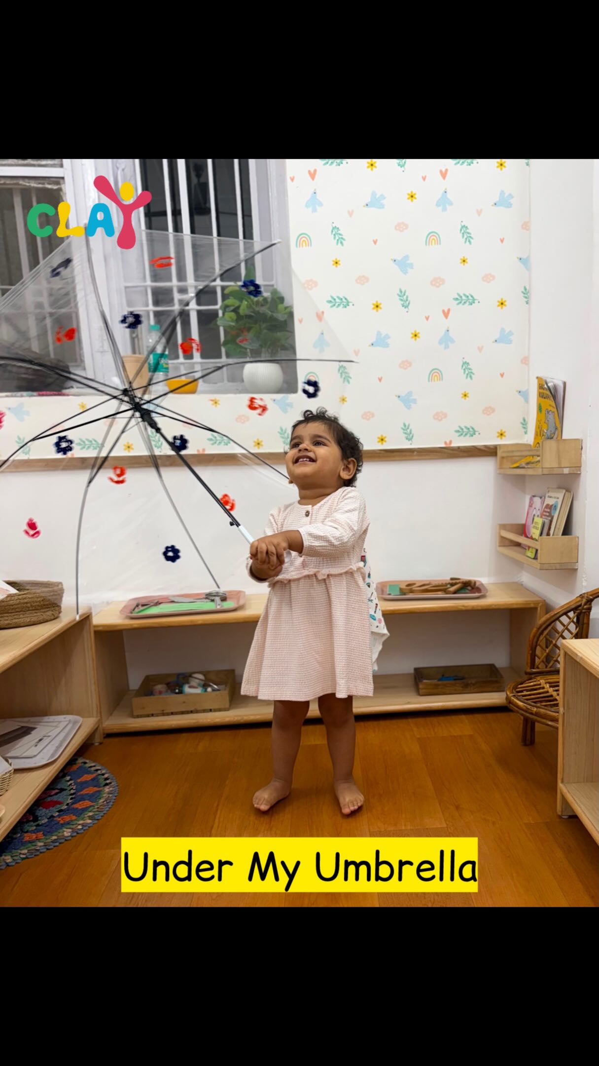 Little hands, big smiles, and rainy day magic! ☔💙

Our toddlers had a wonderful time creating their very own umbrella art by stamping colourful patterns onto their umbrellas. Watching each child explore colours, textures, and creativity while making something they could proudly take home made this rainy season activity extra special.

At Clay Montessori, every activity is thoughtfully designed to encourage independence, creativity, sensory exploration, and joyful learning through hands-on experiences.

Here’s to making beautiful memories—one raindrop at a time! 🌧️✨

#claymontessori #RainySeason #ToddlerActivities #Montessori [matunga, Sion, dadar, wadala, Parel, Montessori preschool Mumbai, Clay Montessori, Montessori toddler activities, rainy season activities for toddlers, umbrella painting activity, umbrella stamping activity, process art for toddlers, monsoon activities for preschoolers, sensory art activities, fine motor skill development, hands-on learning, early childhood education, Montessori learning, preschool in Mumbai, toddler art activity, creative activities for toddlers, Montessori India, monsoon preschool activities, toddler sensory play, Montessori classroom, preschool art activities, rainy day crafts, independent learning, Montessori education Mumbai, play-based learning, toddler creativity, early years education, monsoon fun for kids.]