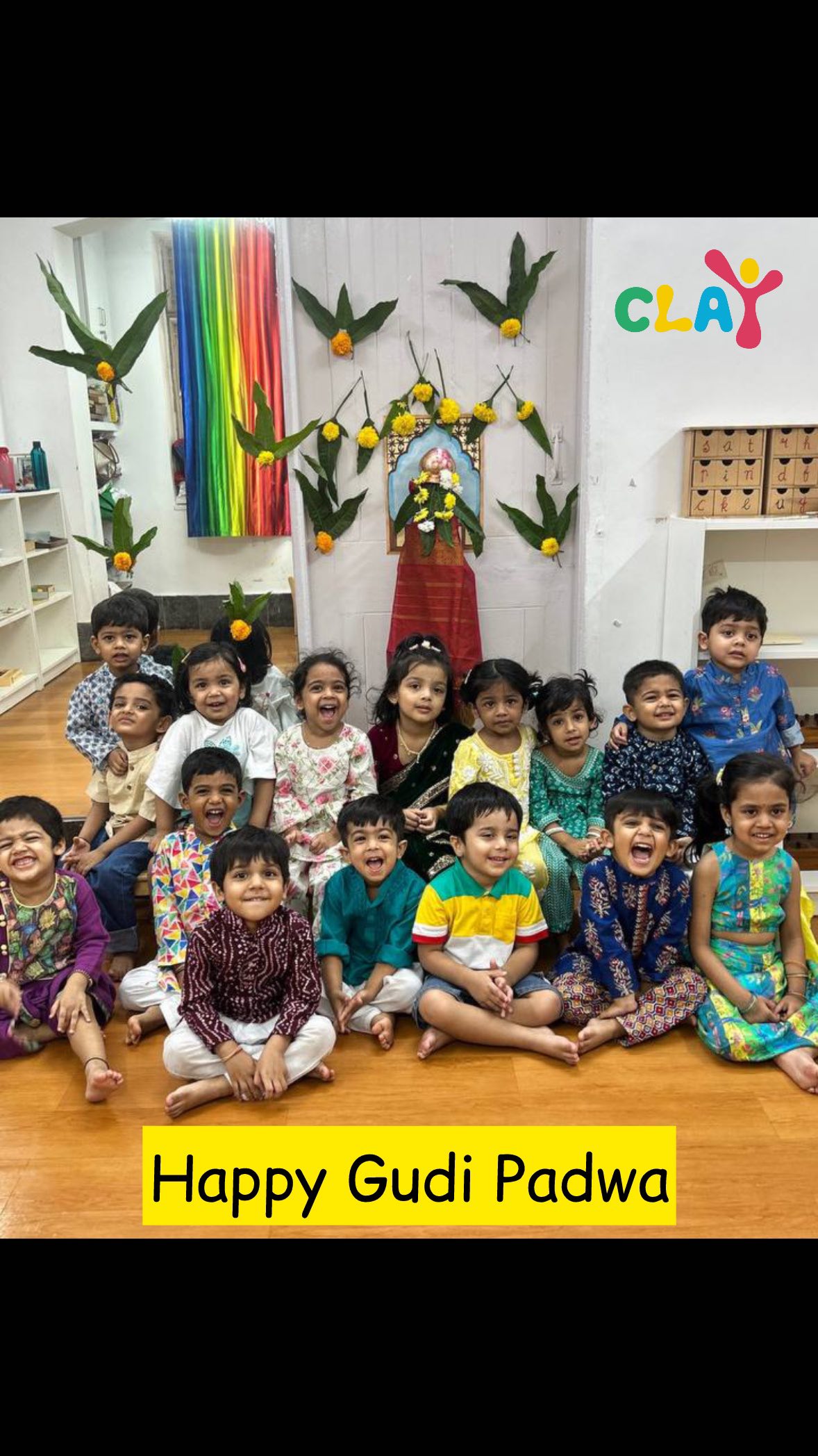 Welcoming the New Year with joy, culture, and hands-on learning at Clay Montessori 🌸✨

Our little ones celebrated Gudi Padwa by understanding the beautiful tradition of raising the Gudi—a symbol of victory, prosperity, and new beginnings. From learning how to set up the Gudi to getting involved in making delicious shrikhand, the day was filled with उत्साह, curiosity, and smiles!

Celebrations like these help children connect with our rich culture while creating joyful memories through meaningful experiences 💛

Wishing everyone a very Happy Gudi Padwa! 🌼 #claymontessori #gudipadwa #montessoripreschool #matunga [Gudi Padwa celebration preschool, Montessori festival activities India, kids Gudi Padwa learning, how to make Gudi with children, preschool Indian festivals activities, shrikhand making kids, early childhood cultural education, Montessori hands-on learning India, festival celebration in preschool, Gudi Padwa activities for kids, Mumbai, dadar, Sion, Matunga, Parel, wadala]