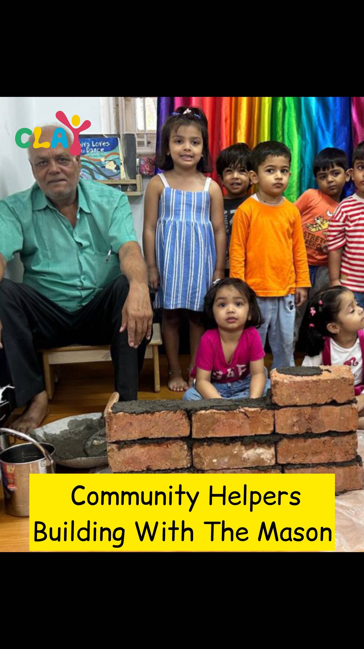 🧱👷‍♂️ Community Helpers in Action!

Today at Clay Montessori, our little learners had a wonderful hands-on experience with a real mason!

They explored:
✨ What a brick looks and feels like
✨ What mortar is made of
✨ How one brick is placed on another
✨ The concept of plastering

Through observation and real-life demonstration, children understood how buildings and homes are made — one brick at a time!

Experiential learning helps children connect classroom concepts with the real world. Watching a mason at work made learning concrete (literally! 😉).

#ClayMontessori #CommunityHelpers #MontessoriLearning #HandsOnLearning #montessoripreschool [ Matunga, dadar, wadala, Sion, Parel, sewri, Montessori preschool India
Montessori learning activities
Community helpers for preschool
Mason for kids learning
Construction activity for preschool
Experiential learning in Montessori
Practical life Montessori
Montessori reel ideas
Preschool field learning
Clay Montessori activities]