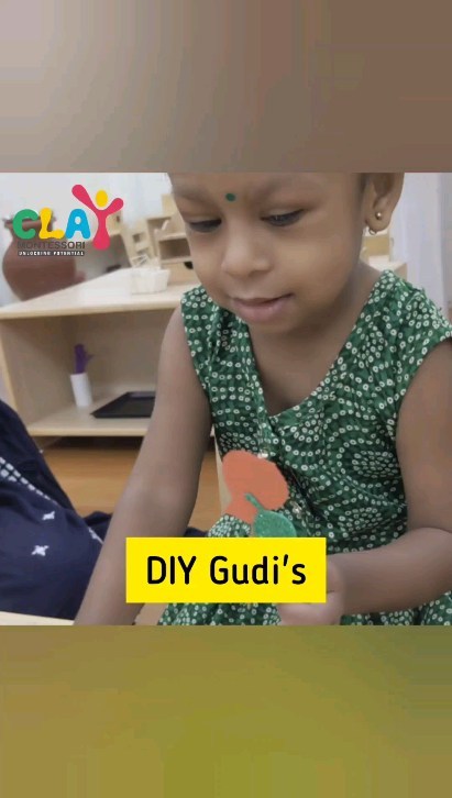 Children at Clay Montessori had fun making mini DIY gudi's for themselves. Celebrating festivals through art and craft activities can be an engaging way to involve children in different forms of celebration. These activities can help children learn about the festival's cultural significance and traditions while also allowing them to express their creativity.

#claymontessori #gudipadwa #montessori #diy #artandcraft #mumbai #maharashtra #gudipadwaspecial  #Matunga #sion #parel #sewree #maharashtrian #mumbaimomblogger #mumbaimominfluencer #preschools #earlylearning #earlchildhoodeducation #earlychildhood #toddlersart