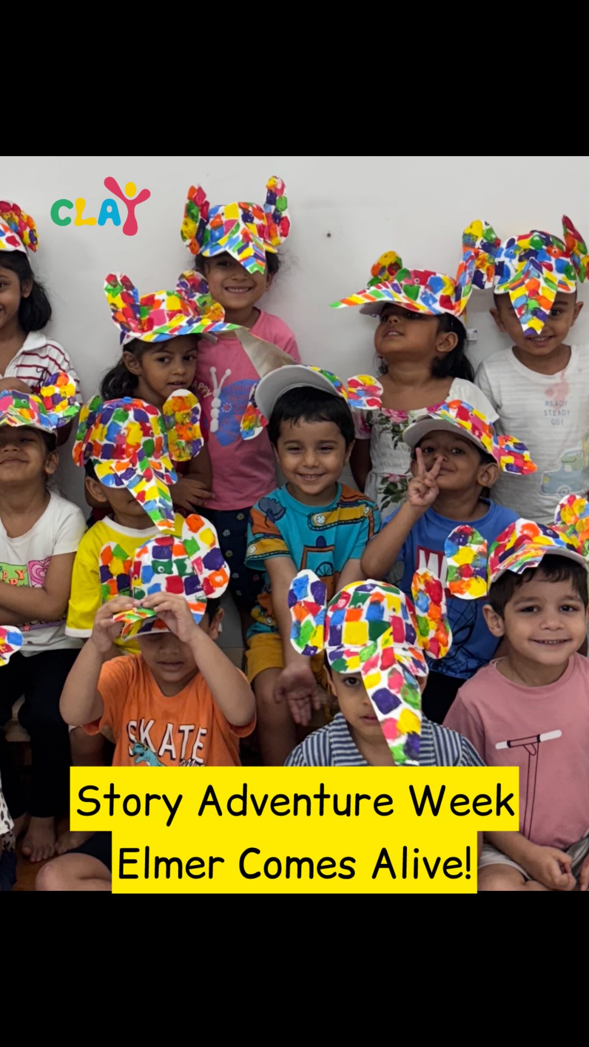 This week at Clay Montessori’s Summer Camp, our little explorers stepped into the colorful world many Stories!

Through storytelling, puppet play, art & craft, and imaginative fun, the children brought the story alive in the most creative way. From making their own Elmar caps to enjoying interactive story adventures, every moment was filled with laughter, learning, and creativity. ✨

Stories truly become magical when little hands and big imaginations come together! 💛
#claymontessori #summercamp #montessoripreschool #elmer #matunga [storytelling activities for preschoolers, Montessori summer camp, summer camp activities for 3 to 7 years, puppet play for kids, art and craft for preschoolers, interactive storytelling for children, Elmer the Elephant activity, preschool summer camp ideas, Montessori storytelling activities, kids craft activities, creative learning for children, toddler summer camp activities, learning through play, story adventure activities for kids, preschool storytelling ideas, elephant craft for kids, Montessori preschool activities, summer camp reel ideas, kids activity Mumbai, Matunga, dadar, wadala, Parel, sewri, Sion ]