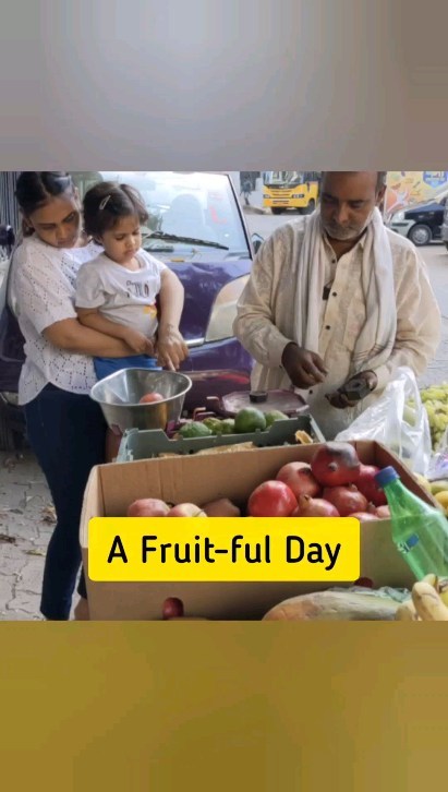 Today was a day filled with sweet and juicy discoveries as our children were so happy to meet the fruit vendor. He was kind enough to show them all the different types of fruits, let them touch and feel them. Our little ones were amazed by the different shapes, colors, textures, and tastes of the fruits, and learned about their benefits for our health. This was a valuable learning experience that taught our kids about the importance of eating fruits for a healthy diet. They can't wait to go home and share their newfound knowledge with their families!

#claymontessori #communityhelpers #montessori #preschools #mumbai #Matunga #dadar #sion #Wadala #parel #fruits #fruitvendor #fruitseller #mumbaimomblogger #mumbaimom #mumbaimominfluencer #earlychildhoodeducation #earlylearning #earlyyearseducation #toddlers #toddlerslife