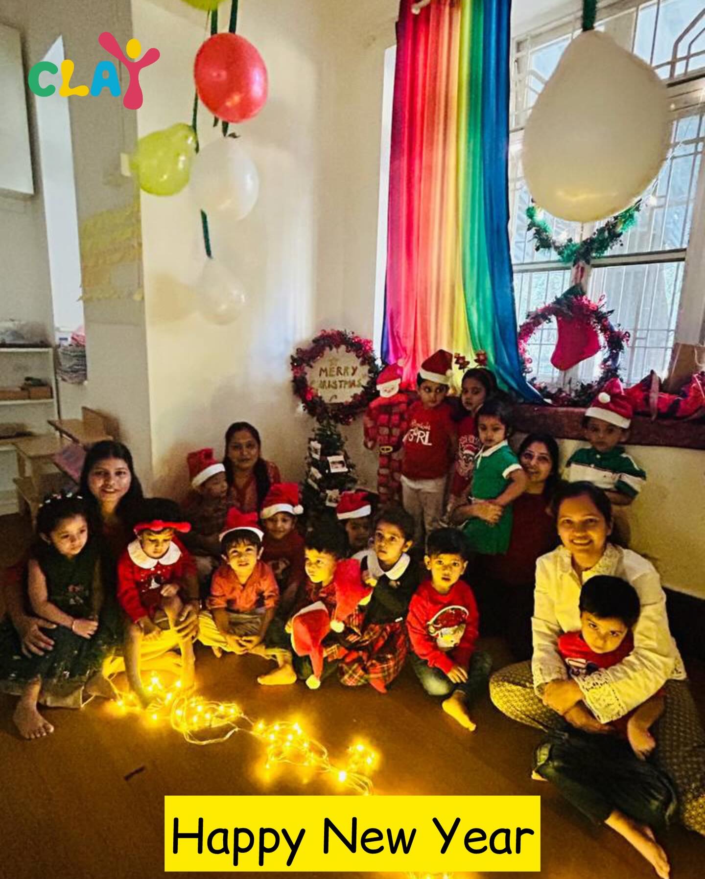 Wishing you and your family a very Happy New Year! Thank you for your trust and support in Clay Montessori. We look forward to another year filled with joyful learning, growth, and beautiful moments with our little ones. ✨ #claymontessori #happynewyear2026 #matunga